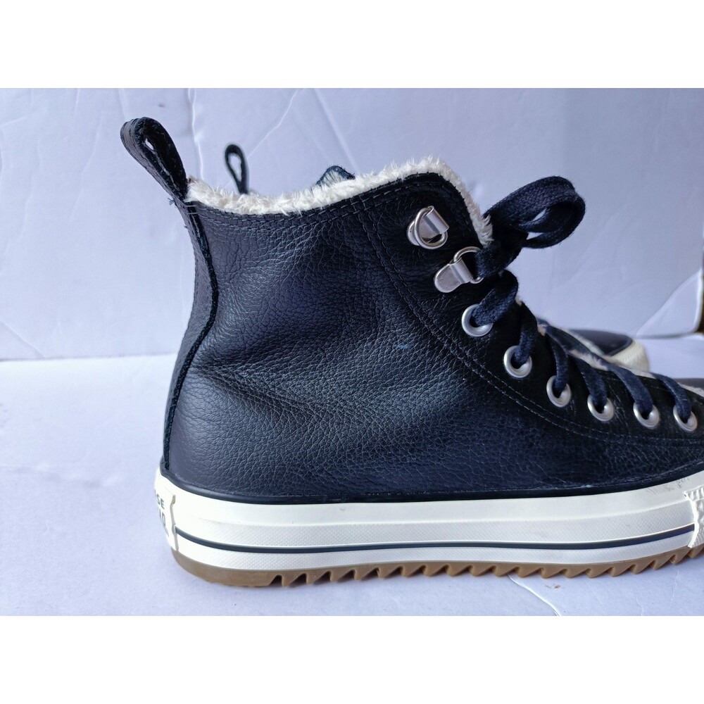 Converse CTAS Leather Faux Fur Hiker Boot Hi-Top Women's Shoes Size 9 - Picture 6 of 11